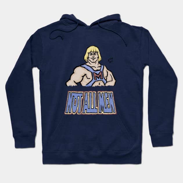 MRA He-Man: Not All Men! Hoodie by SlideRulesYou